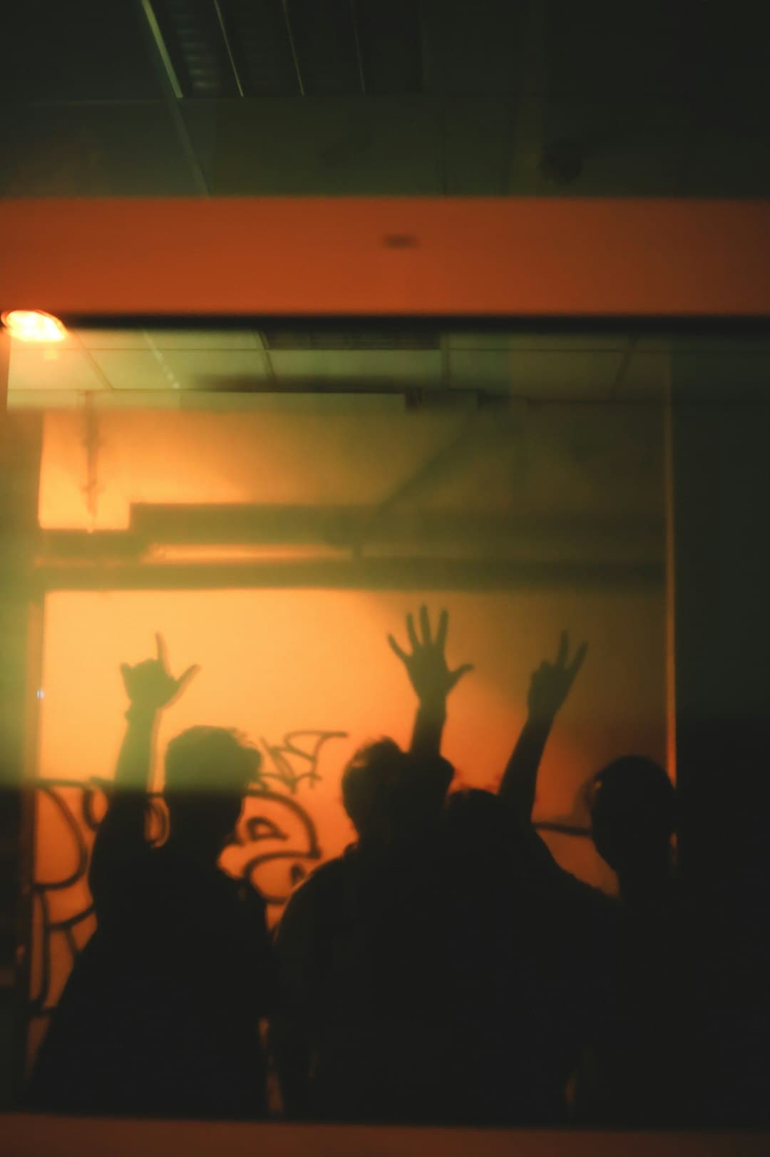 AI realistic group of friends